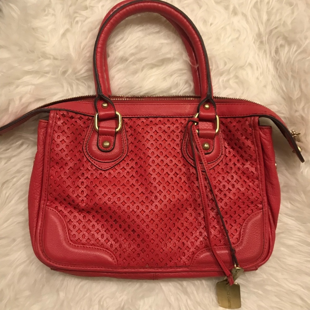 Red Vince Camuto Handbag